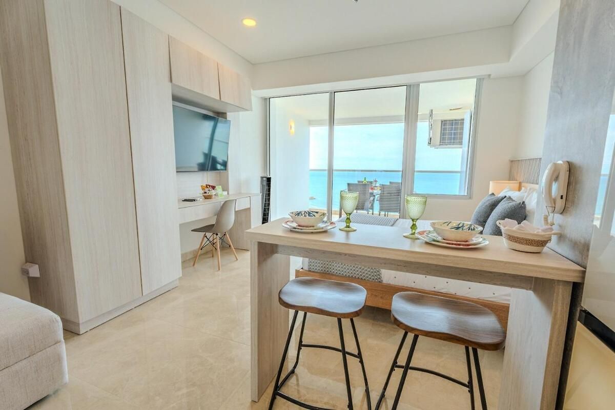 Apartamento Mar De Luna En Frente Al Mar Cartagena